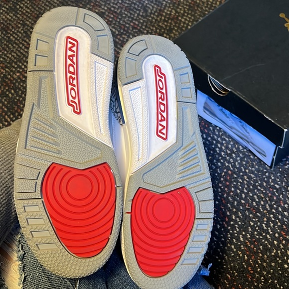 True Blue Jordan 3’s - Picture 2 of 5